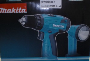 Makita 6271 DWALE Akkuschrauber mit Lampe 