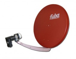 Fuba DAA 850 Satspiegel - Paket f�r 2 Teilnehmer - rot