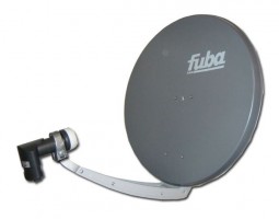Fuba DAA 850 Satspiegel - Paket f�r 2 Teilnehmer - anthrazit
