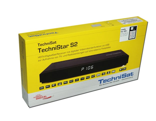Technisat Technistar S2 Sat-Receiver silber