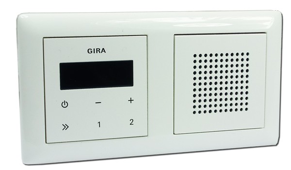 Gira 2284Unterputz-Radio RDS ohne Lautsprecher ST55