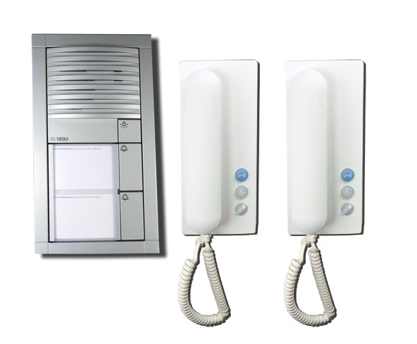 Siedle Sprechanlage Komplett-Paket 2 Familienhaus