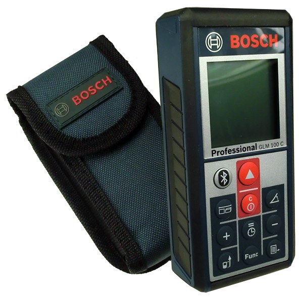 Bosch GLM 100 C Professional LaserEntfernungsmesser mit Schnittstelle